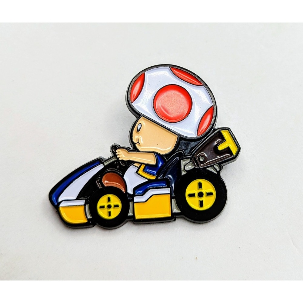Nintendo PowerA Mario Kart Collector Pins Series 2 Toad